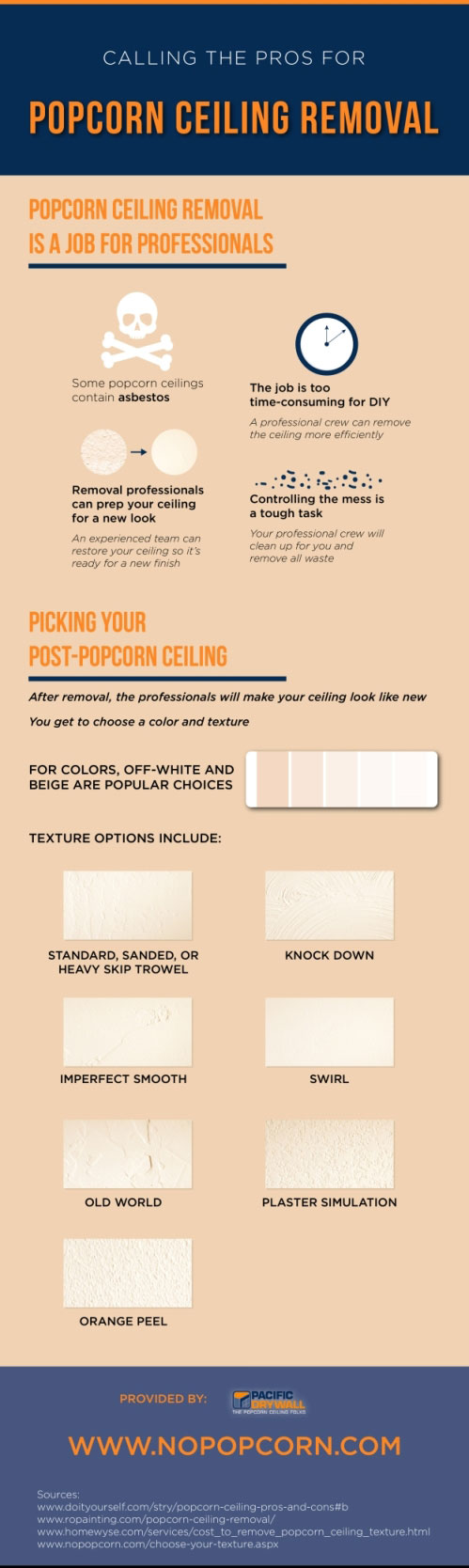 popcorn ceiling removal process