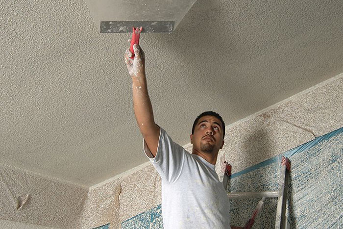 man on a ladder