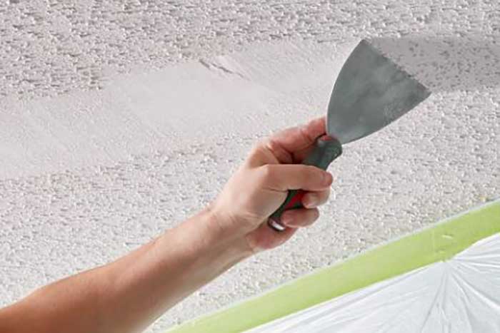 refinishing ceiling